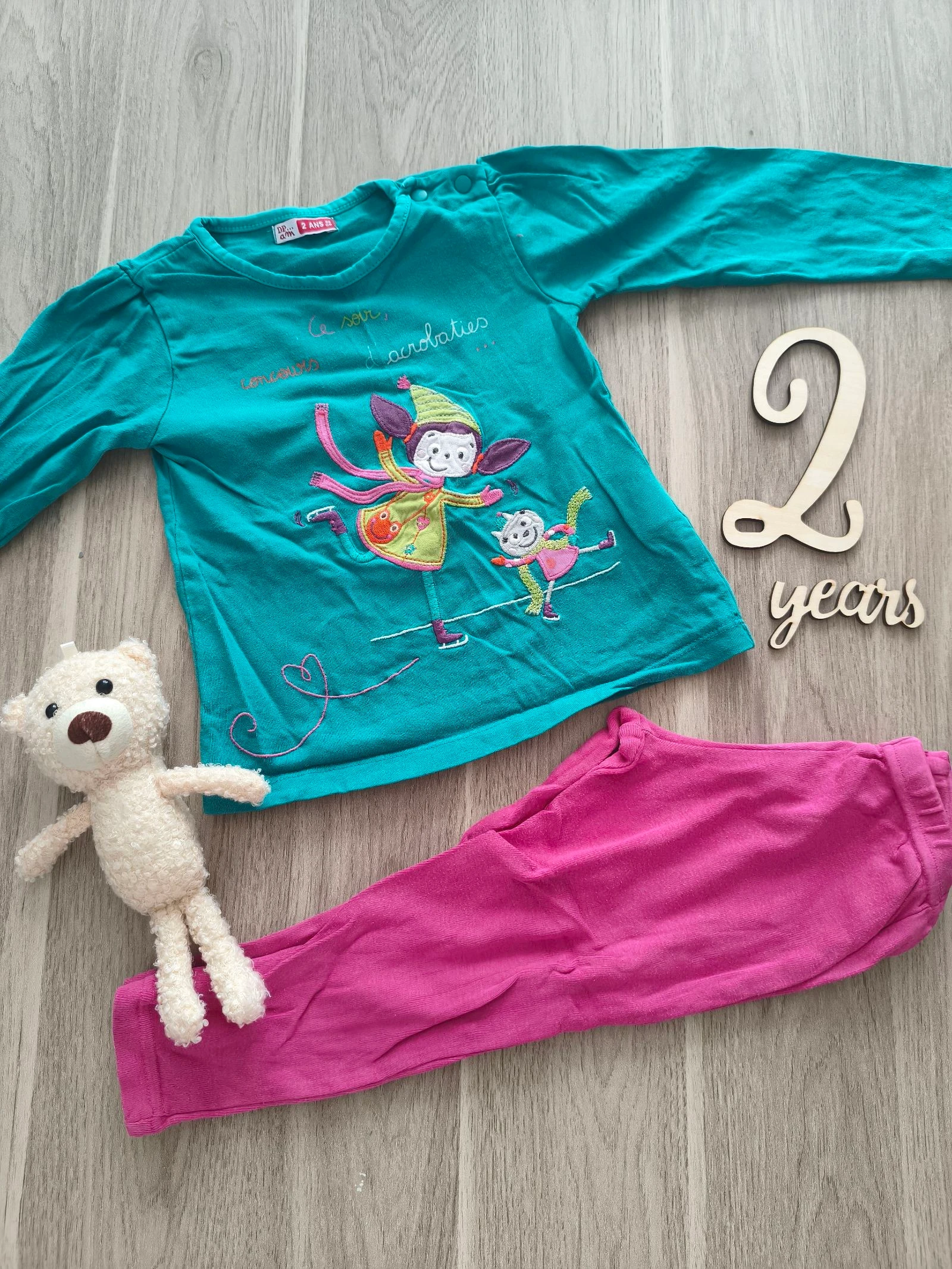 Pyjama 2 pièces 2 ans 